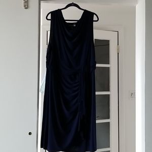 Navy blue dress